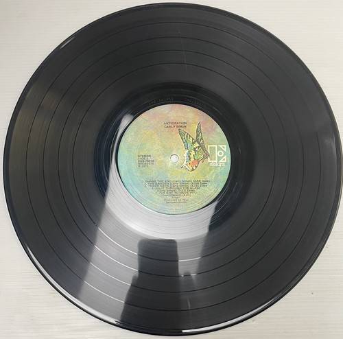 Carly Simon Anticipation Vinyl Record 12” 33 RPM ESK-75016 Elektra 1972 OG - Picture 18 of 24