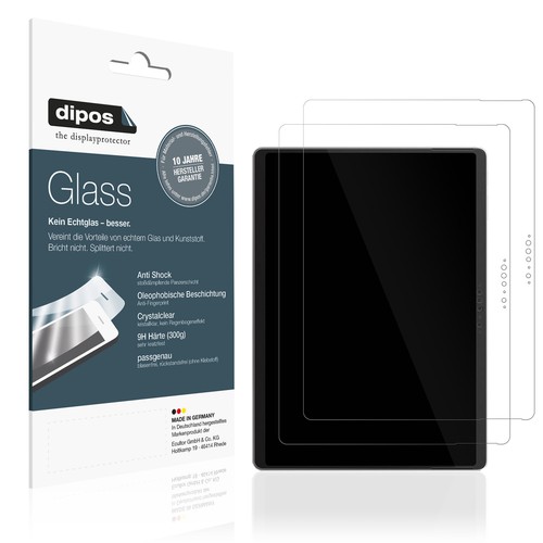 2x Screen Protector for Microsoft Surface Pro 10 13 Zoll Flexible Glass 9H dipos