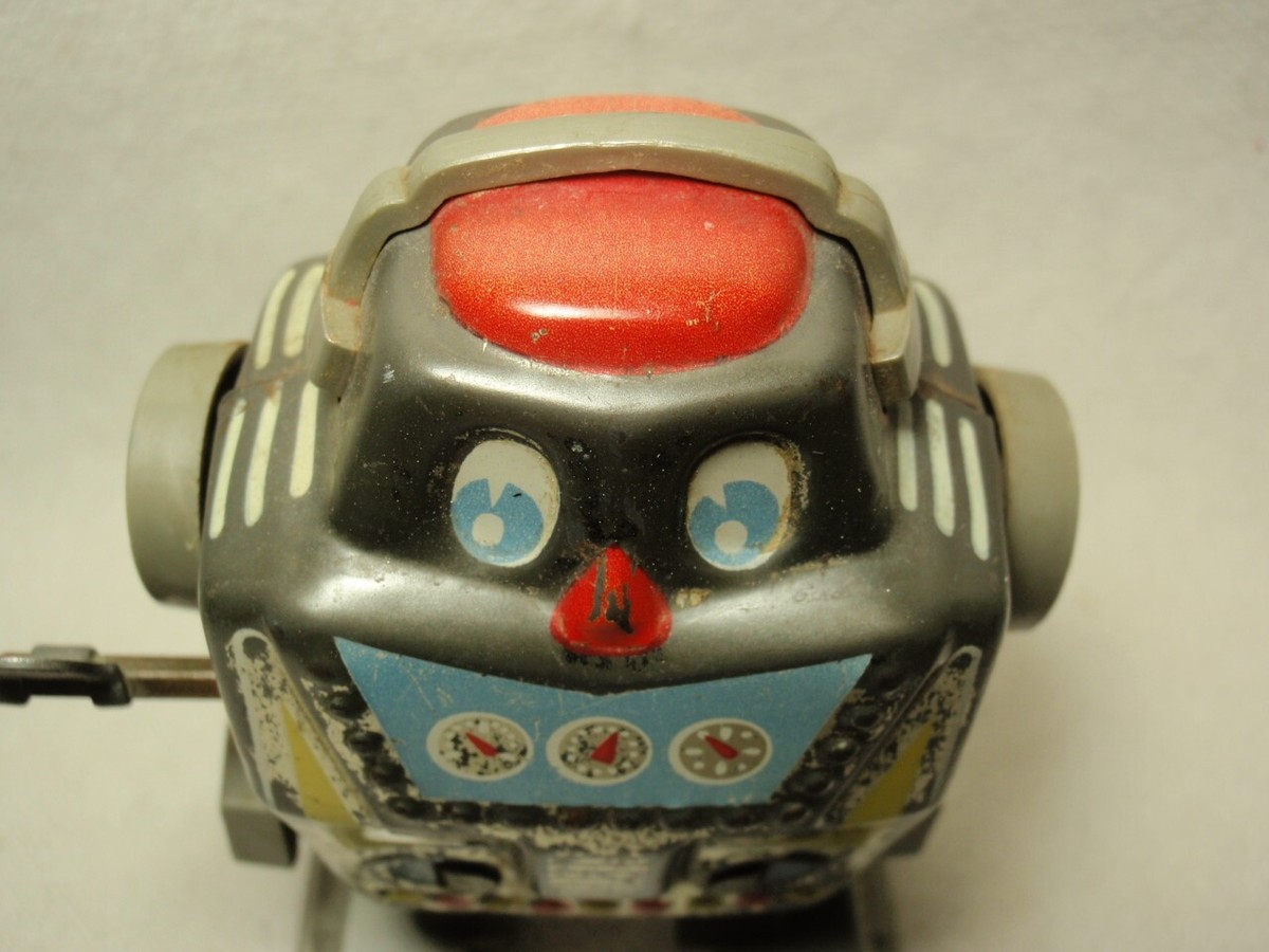 Vtg Yone Japan Robot Wind Up Toy *As-Is* | eBay
