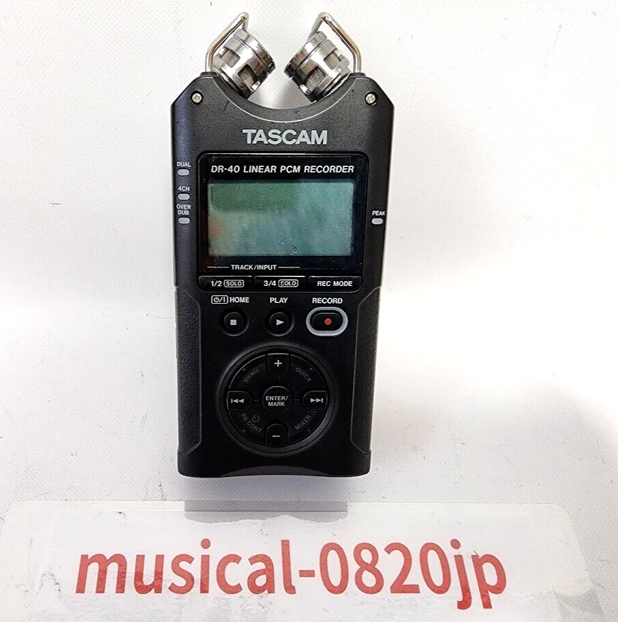 TASCAM DR-40 Linear PCM Digital Recorder | eBay