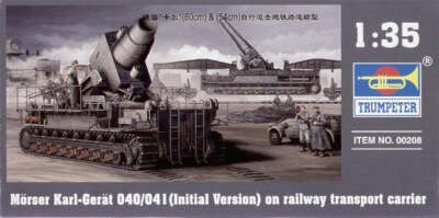 Trumpeter 00208 1/35 Morser Karl Gerat 040/041 (Initial Version)