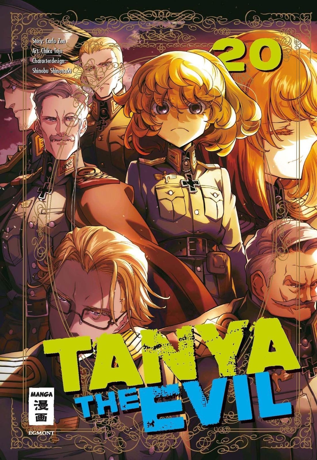 Thumbnail - Chika Tojo / Tanya The Evil 20 / 9783770442119