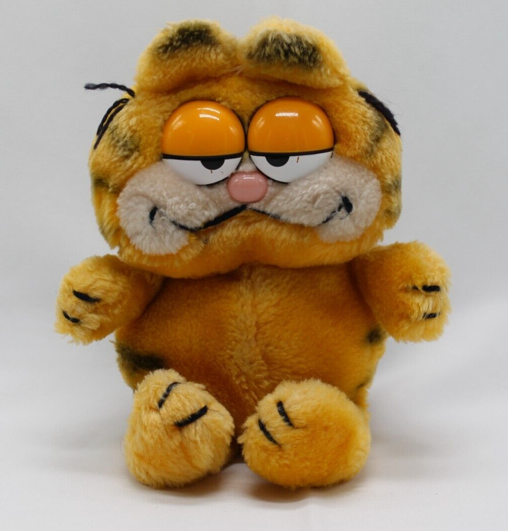 Vtg Dakin Garfield the Cat Plush 7-9