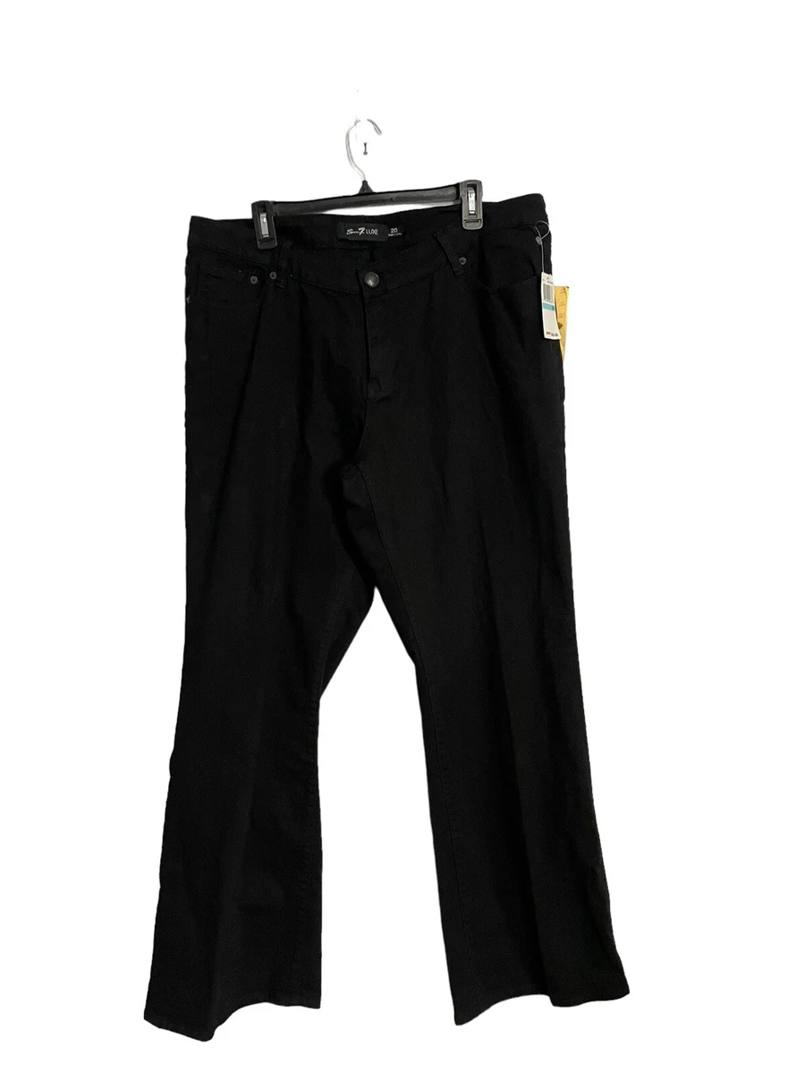 Seven 7 Luxe Flare Natalia Jeans 20 new plus size womens jeans