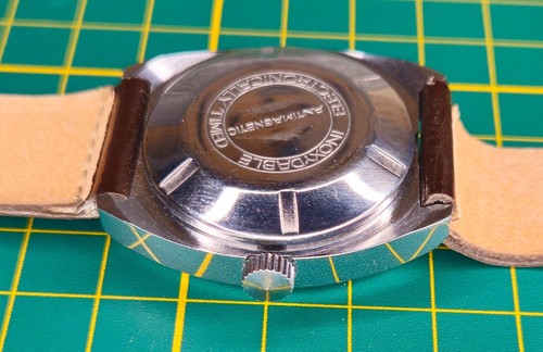 NEW OLD STOCK RUHLA 1980s MENS WRISTWATCH EAST GERMANY DDR ГДР NOS - Picture 10 of 11