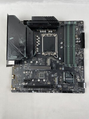 MSI MAG B660M BAZOOKA Intel DDR4 M-ATX Motherboard - B660MBZKAD4 (Please Read)