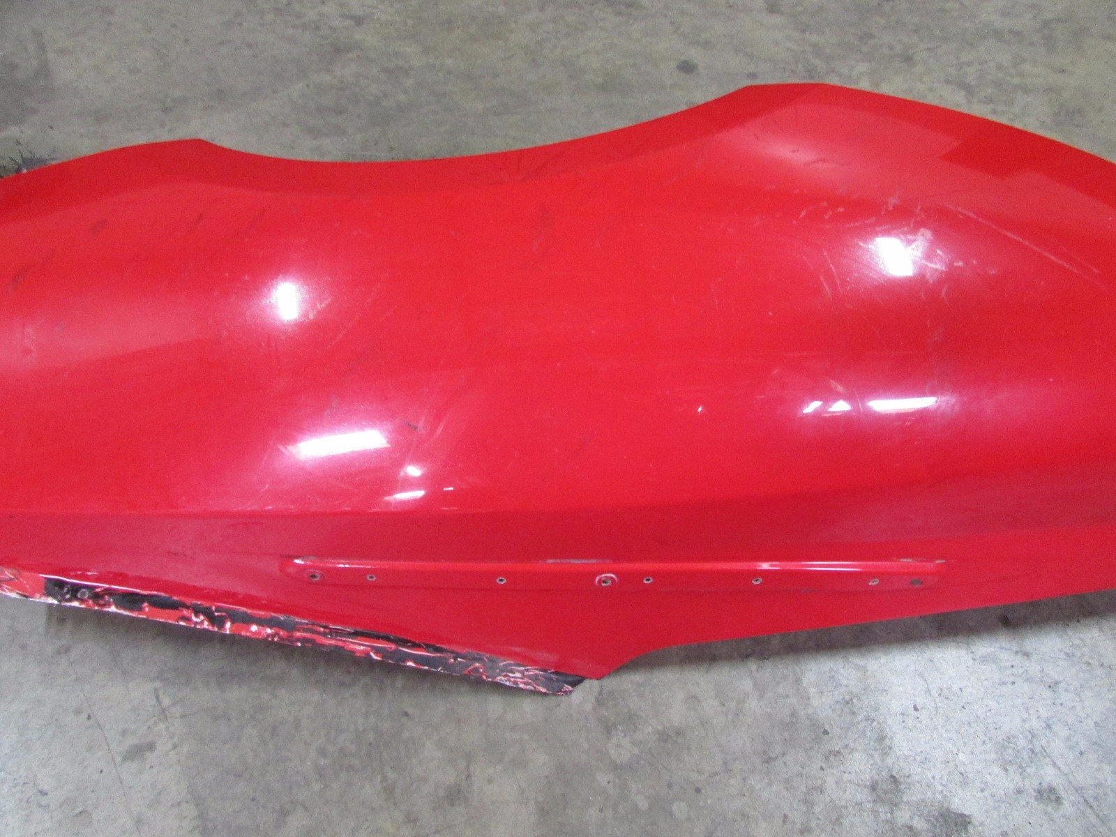 Ferrari 599 GTB, RH, Right Rear Main Quarter Panel, Red, Used, P/N 68058911