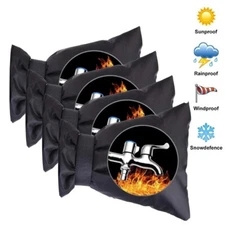 Lots Outdoor Water Faucet Protective Tap Cover from Frost for Winter Antifreeze
