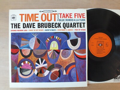 The Dave Brubeck Quartet - Time Out  HOLLAND orange Label   LP   Vinyl  vg+