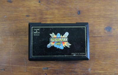 Nintendo Game & And Watch PINBALL 1983 Multi Screen Console PB-59