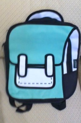 SDCC 2023 Hulu Animayhem 2D Cartoon Animated Backpack W/Adj 