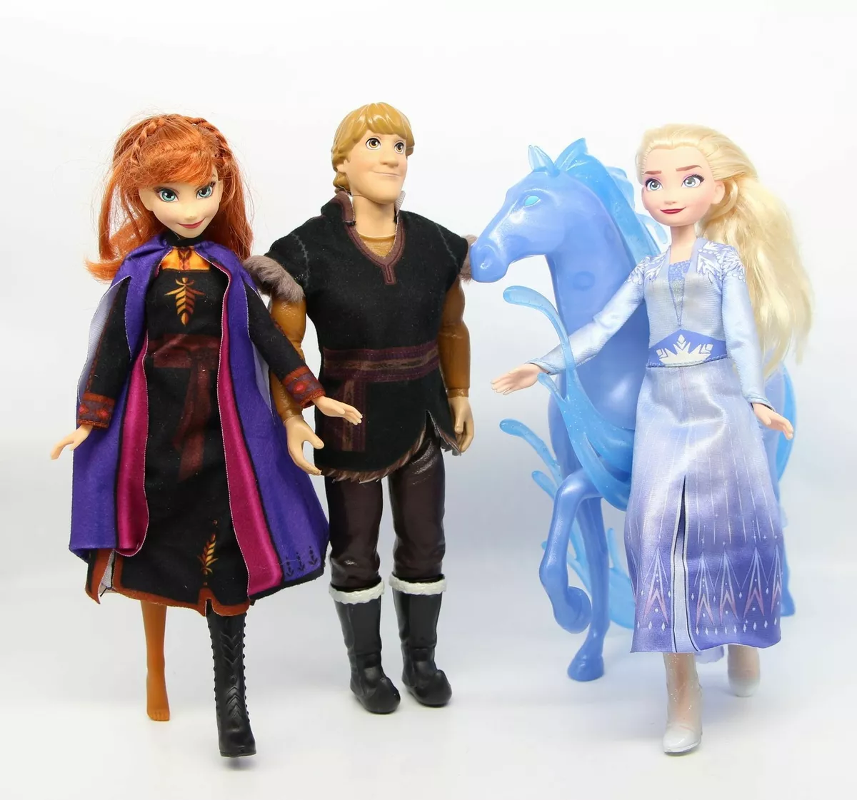 Conjunto - Disney Frozen - Boneca Elsa e Nokk - Mattel