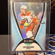 2025-26 Upper Deck Allure- Leo Carlsson Blue Refractor (RC) #2