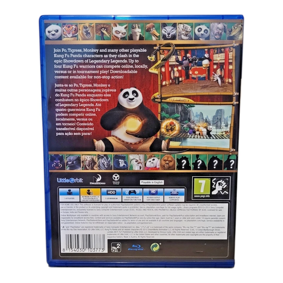 Kung Fu Panda Showdown of Legendary Legends PS4 Kids Family Multiplayer - Image 2 of 4