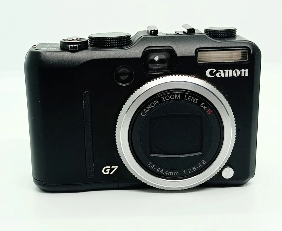 [Near Mint] Canon PowerShot G7 10.0MP Compact Digital Camera Black From Japan - Image 2 of 4
