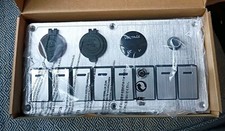 Xhtechnology Marine Boat Rocker Switch Panel,Waterproof 8 Gang