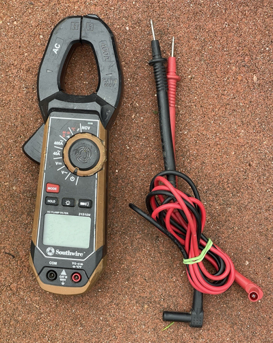 Southwire 21050T True RMS 400A AC/DC Clamp Meter - Tested & Works! | eBay
