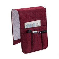 US Sofa Arm Rest TV Remote Control Organizer Holder Caddy Pocket Chair Couch Bag