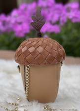 NWT Kate Spade Take a Hike 3D Acorn Crossbody Bag Novelty Leather Purse Handbag