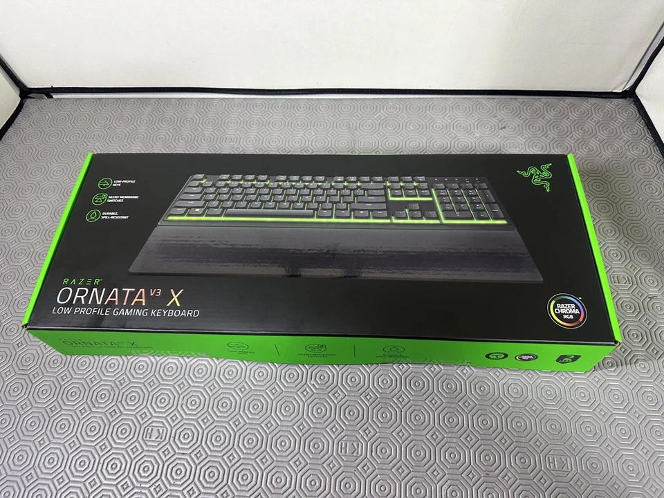Razer Ornata V3 X RGB Gaming Keyboard UK English Membrane Switches  - Image 2 of 3