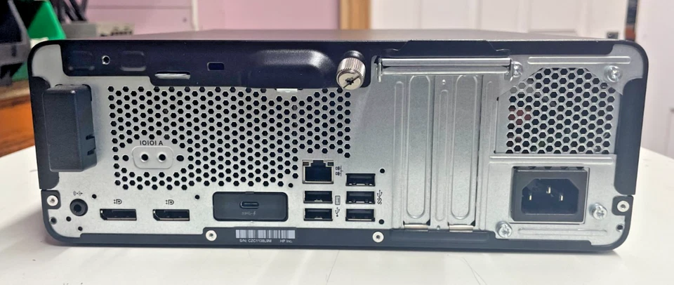 HP EliteDesk 805 G6 SFF PC- AMD Ryzen 7 Pro 4750G - 32GB RAM - 512GB SSD - Wi-Fi - Image 3 of 4