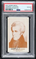 1920 Weber Bros Bakery Presidents of the United States Andrew Jackson PSA 4 04le