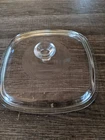 Corning Ware Replacement Clear Lid Pyrex A-7-C Casserole LID ONLY SUNBURST READ!