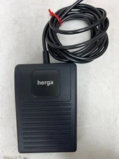 👀 HERGA ELECTRIC LIGHT DUTY PNEUMATIC FOOT PEDAL SWITCH 6210-0001