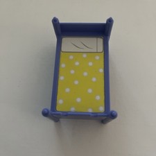 PEPPA PIG HOUSE BEDROOM PEPPA'S BED FURNITURE HOME PLAYSET REPLACE PART 6826
