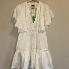 FARM RIO 3D Flower Mini Dress New  Size XS     #cottagecore