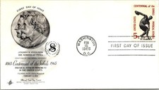 FDC 1965 SC #1262 Artcraft Cachet - Washington DC - Single - J27295
