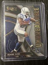 2020 Panini Select Football Frank Gore Unbreakable #U23 Indianapolis Colts