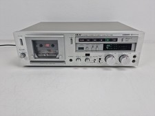 Akai GX-F80 - 3 head Stereo Cassette Deck - Serviced/New belts/New poeli
