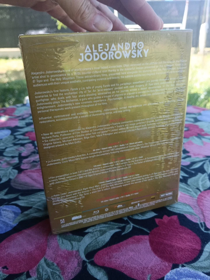 Coffret 4 Films Blu-ray Alejandro Jodorowsky , ABKCO 2020 , Anglais Neuf Zone 1 - Bild 3 von 4