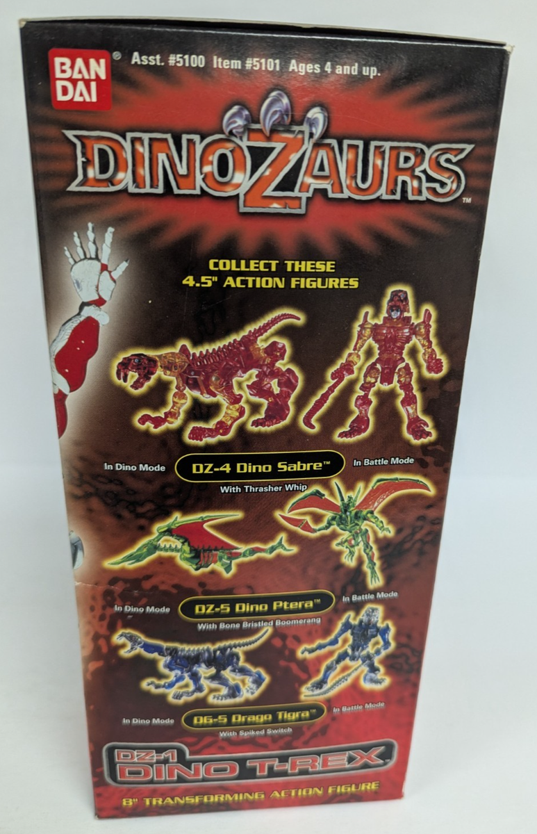 Dinozaurs DZ-1 Dino T-rex Ban-Dai Action Figure | eBay