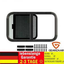 Wohnwagenfenster Schiebefenster 70 x 40cm für Wohnmobile Anhänger Getönt