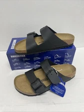 BIRKENSTOCK Arizona BS Slide Sandal Unisex Size US W9/M7 Black