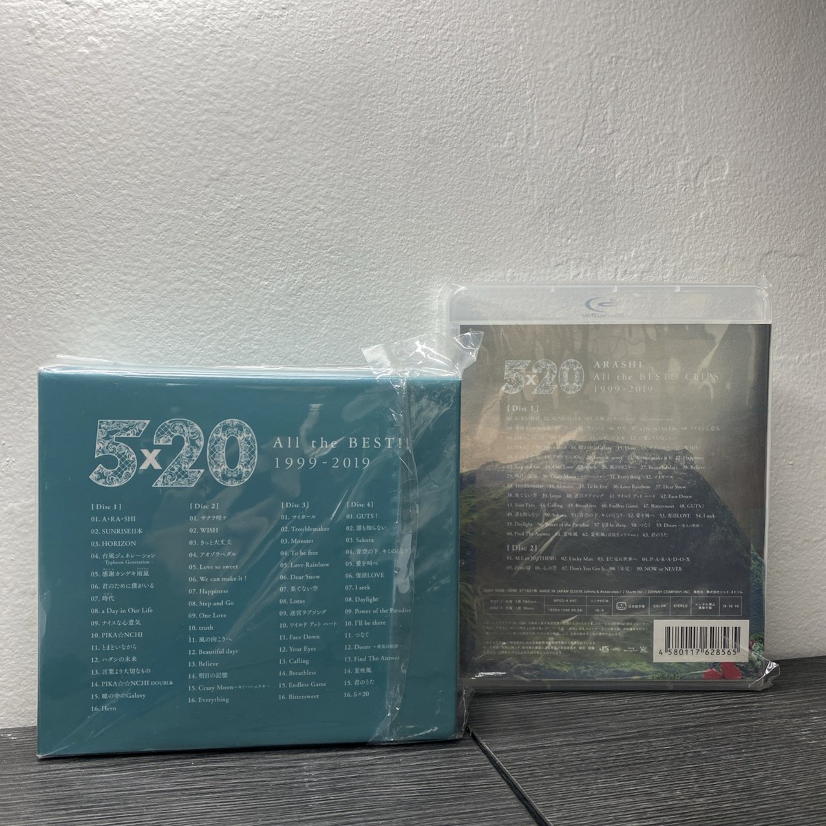 Arashi 5x20 All the Best 1999-2019 CD & DVD LIMITED EDITION Bundle