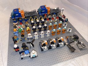 Lego City 60229 X 3 Moc Launch Control And Rover Workshop + 60230 & 60077 Packs