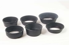 C14183 Six OEM Olympus OM Lens Hoods For 28/35/40/50/85/100 Two Zooms