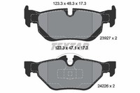 Textar Bremsbelagsatz, Scheibenbremse 2392701 FüR BMW