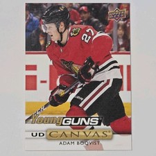 2019-20 Upper Deck - Ud Canvas Young Guns Adam Boqvist #C232 (RC)