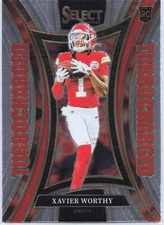 2024 Panini Select Turbocharged - Xavier Worthy, #14, Silver Prizm, RC