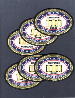 Dealer Lot CVN-74 USS JOHN STENNIS 100 Landings NAVY Squadron Aufnäher Set 6