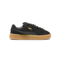 PUMA Suede Xl Skate Lace Up Youth Boys Black Sneakers Casual Shoes 39818002