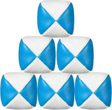 6 Packs Juggling Balls Set for Beginners, Quality Mini Durable Juggle Ball Ki...