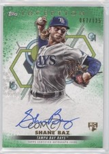 2022 Inception Base Rookie and Emerging Stars Green 67/125 Shane Baz Auto 1ir6