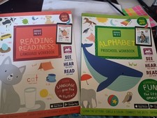 Alphabet  Reading Readiness Language Workbooks- Grades Pre-k-k N12