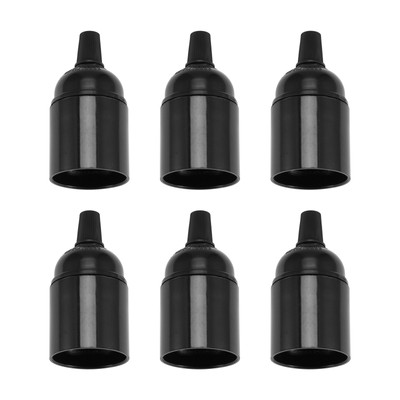 6 Pack Bakelit Lampen Fassung E26 / E27 Lampen Fassung Vintage Lampen Fassu5592