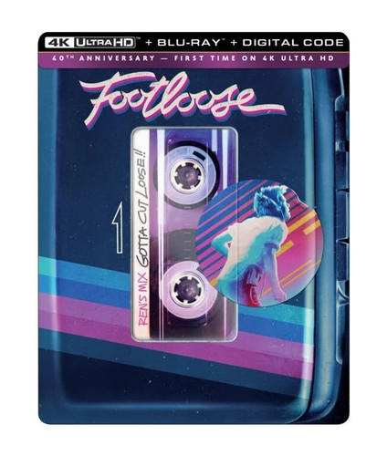 Footloose (1984) Steelbook (4K UHD/Blu-ray/Digital)